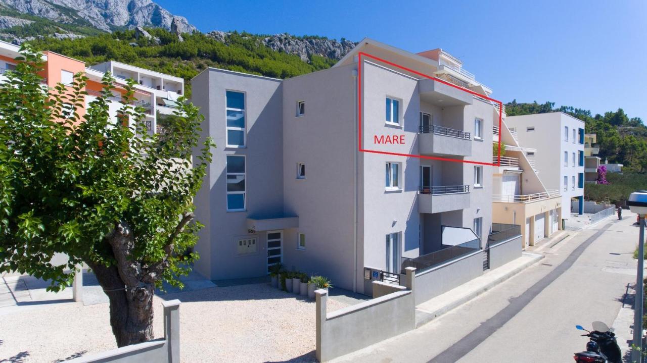 Apartment Mare Krvavica Eksteriør billede